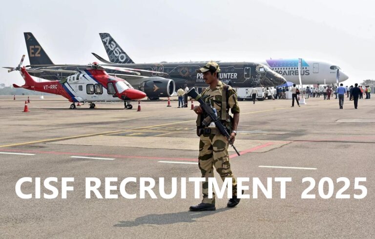 cisf reccruitment 2025